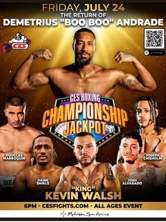 Fight poster for Championship Jackpot: Andrade vs. Ataide