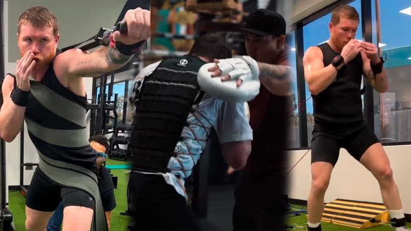 canelo back in training for mbilli fight in october