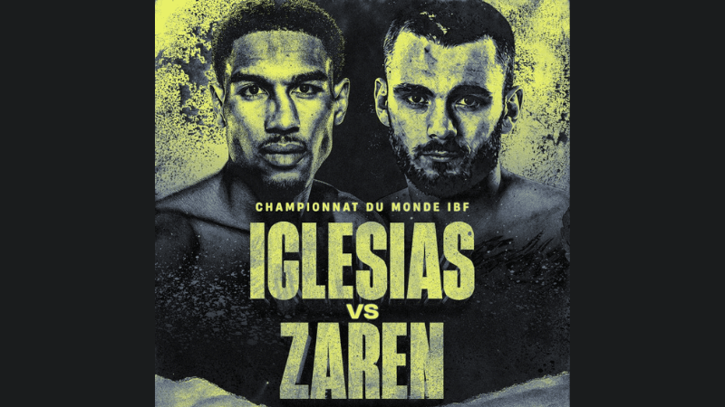 osleys iglesias vs oliver zaren