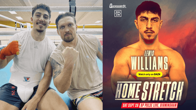 lewis williams next fight september 26