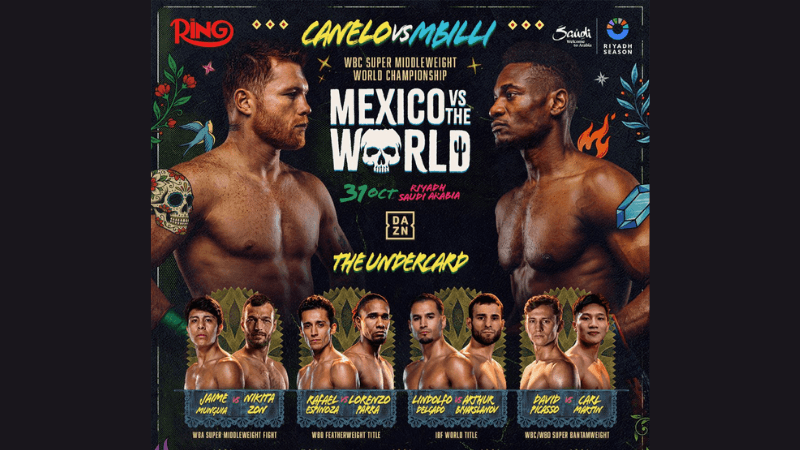 Canelo Álvarez vs Christian Mbilli undercard