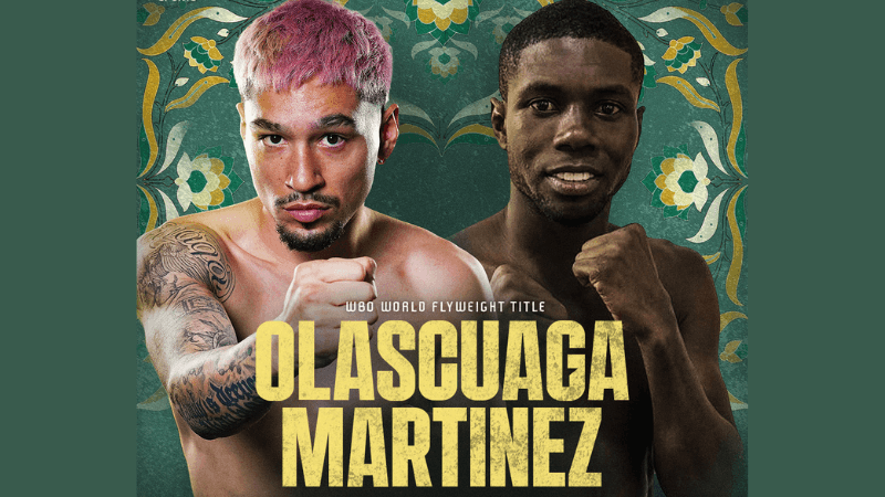 Anthony Olascuaga vs Yuberjen Martinez