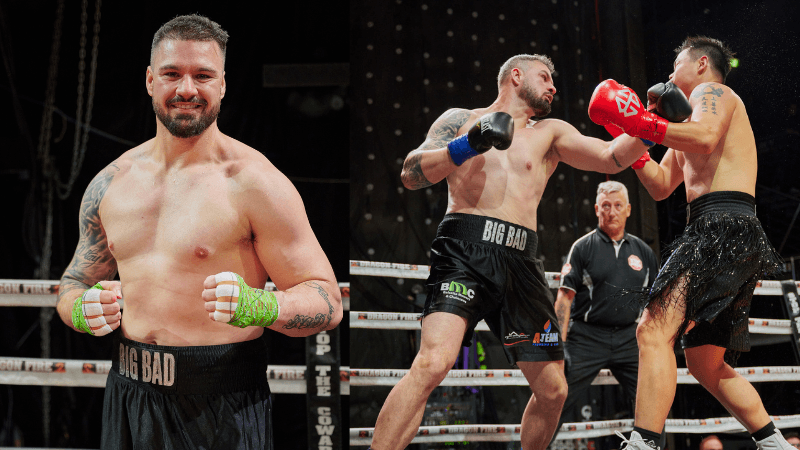 Undefeated heavyweight Michael Bazley
