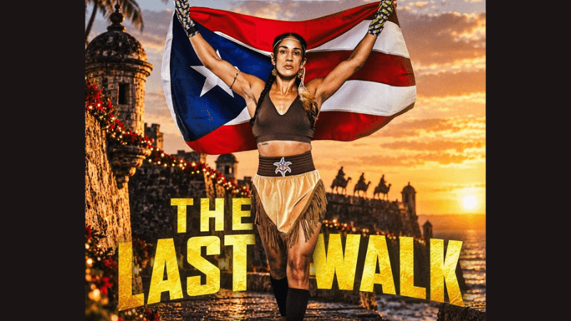 Amanda Serrano with her world titles
