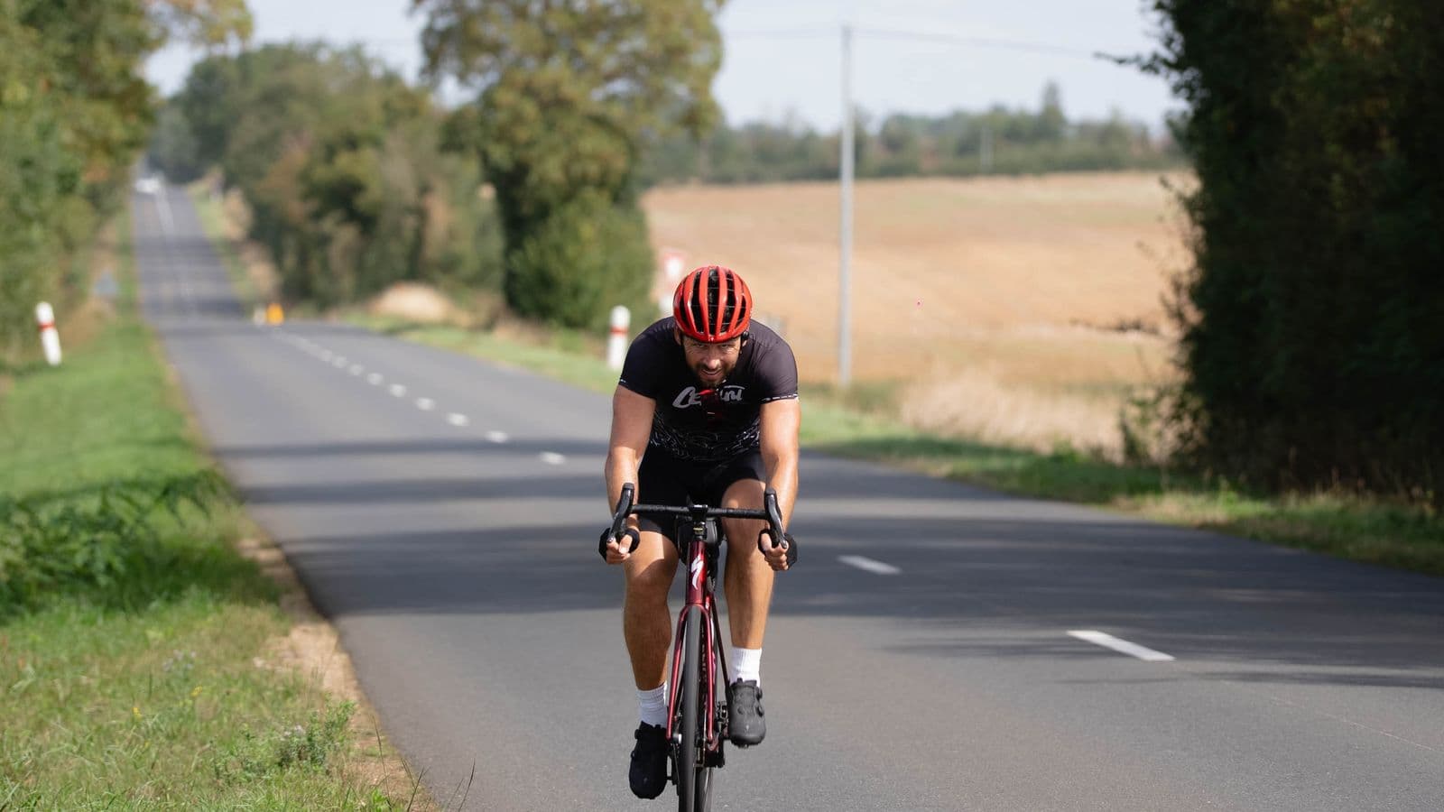 Darren Barker cycling for charity