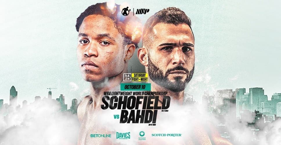 Floyd Schofield vs Lucas Bahdi