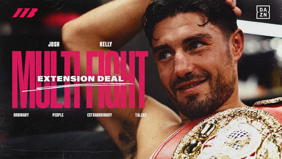 Josh Kelly extends contract with Matchroom