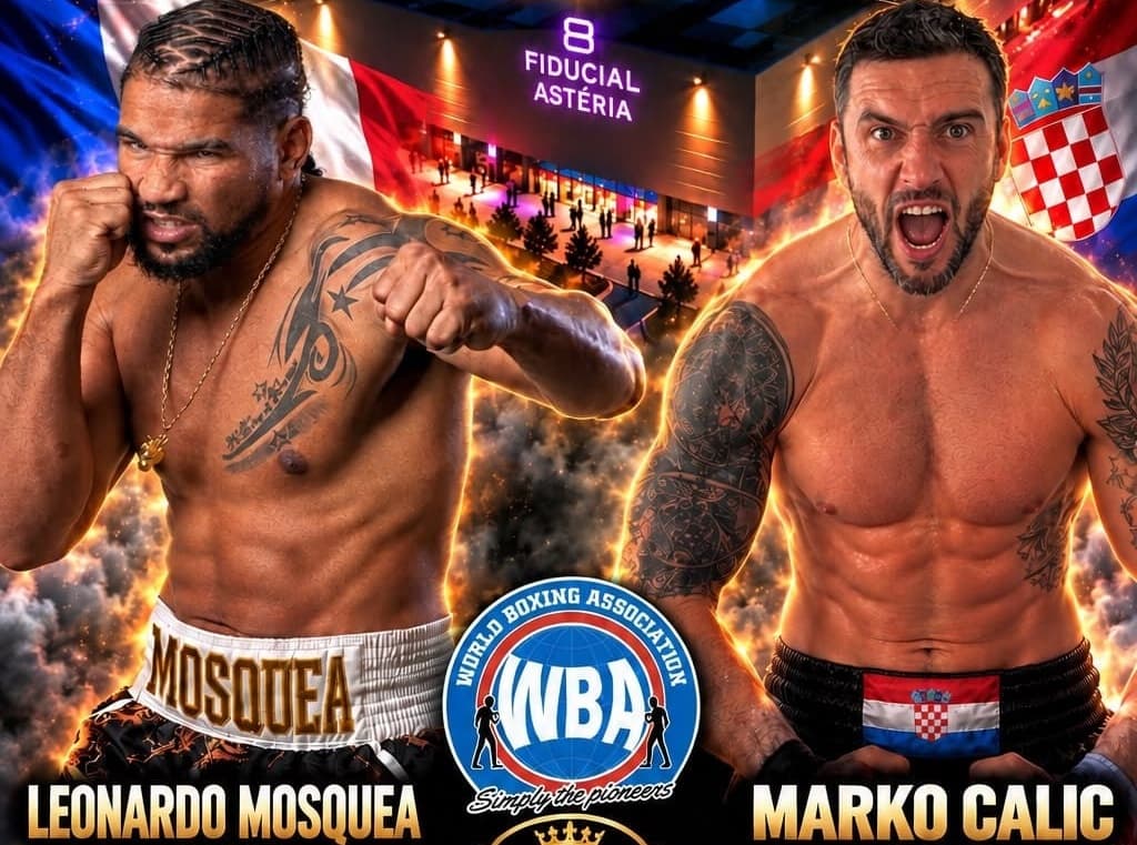 Leonardo Mosquea vs Marko Calic fight poster