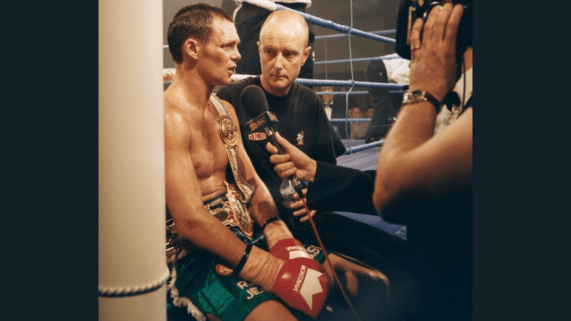 Paul Lloyd with Dean Powell