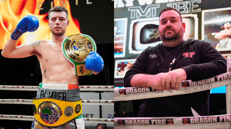 promoter tony tolj and owen bomber corrigan