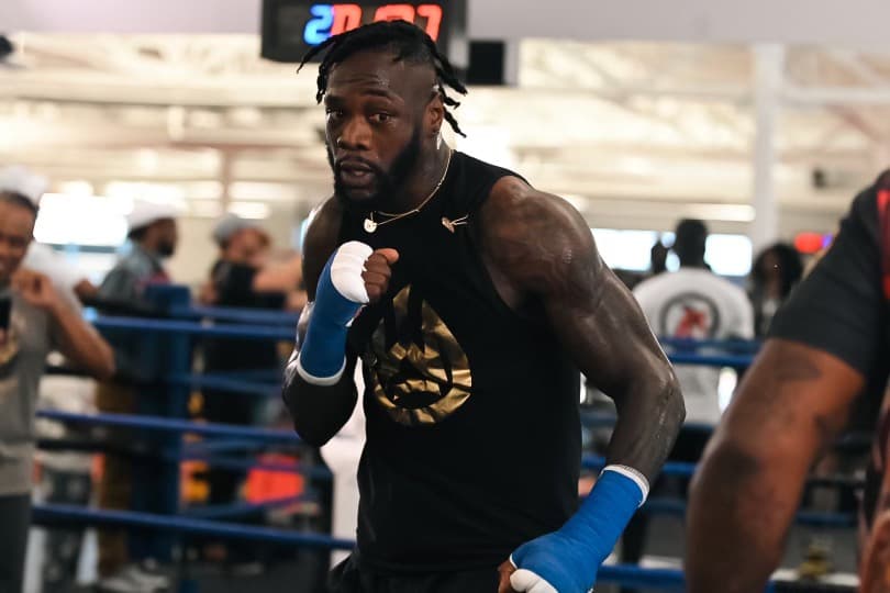 Deontay Wilder vs Robert Helenius Media Workout