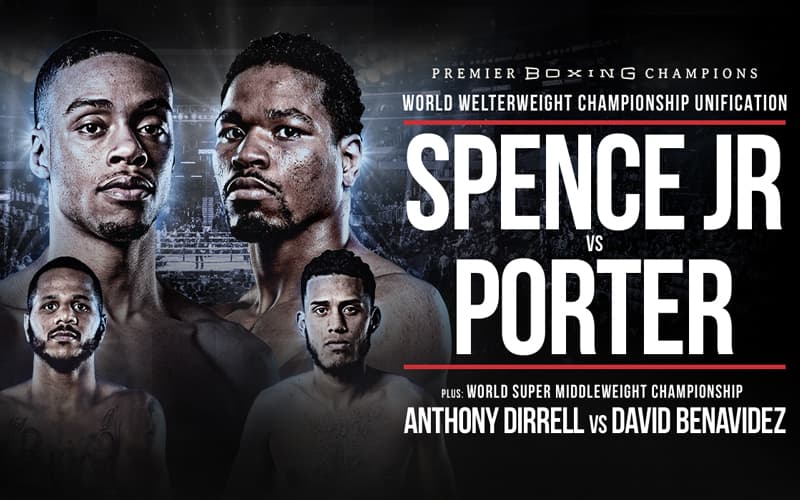Errol Spence Jr vs Shawn Porter Poster