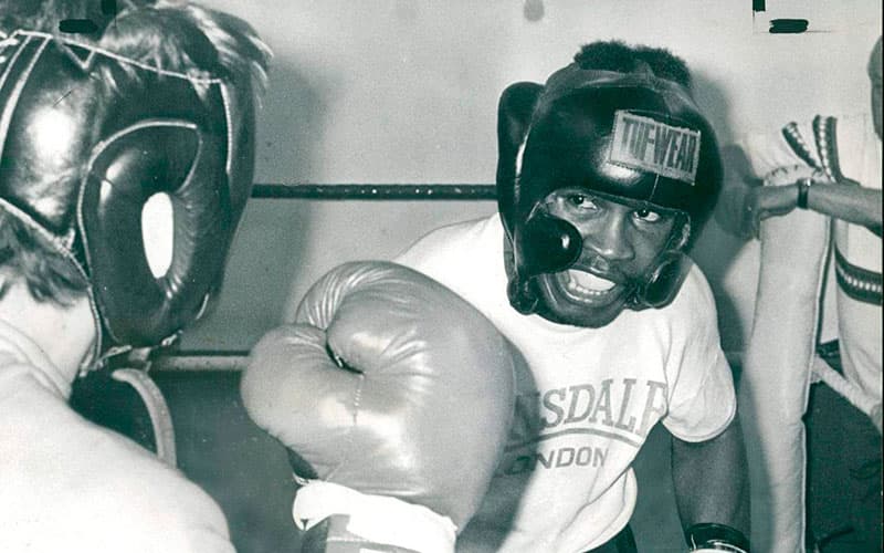Hedgemon Lewis Sparring