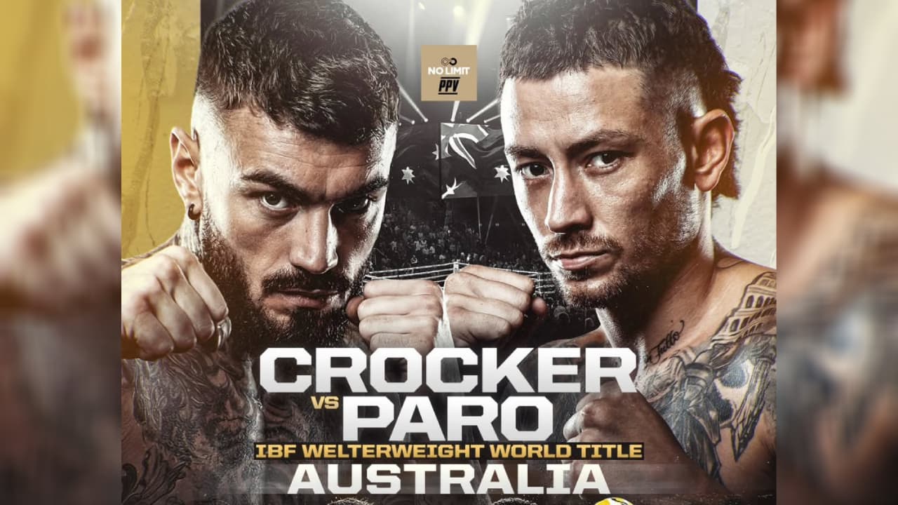 Lewis Crocker vs Liam Paro