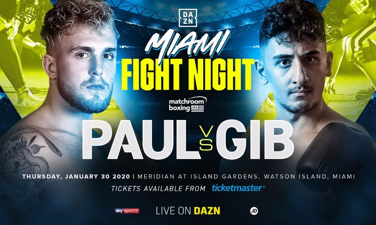 Jake Paul vs Anesongib