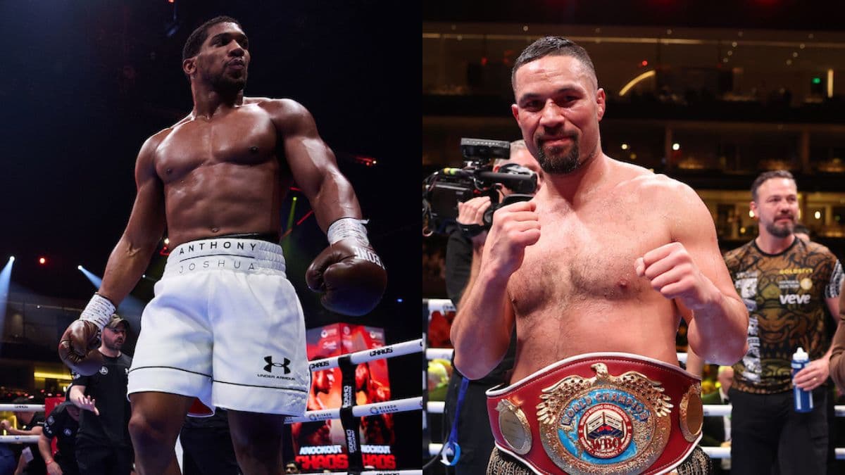 Anthony Joshua and Joseph Parker