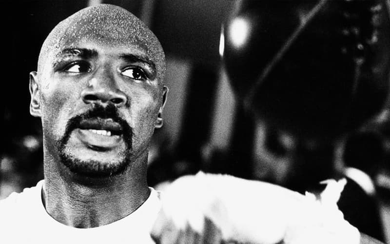 Marvin Hagler Close Up