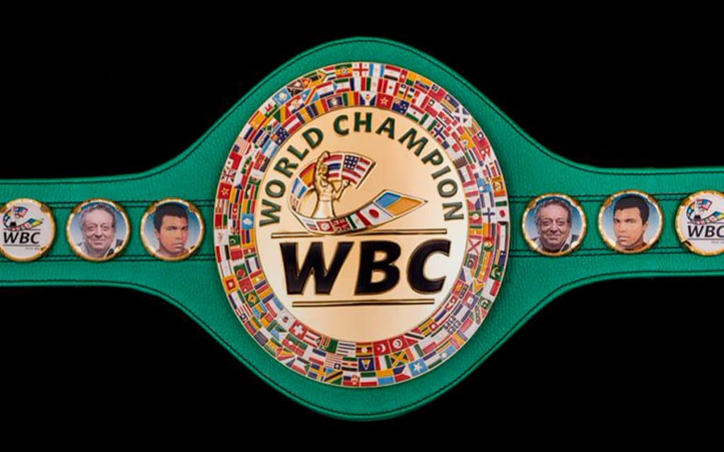 WBC Title Black Background