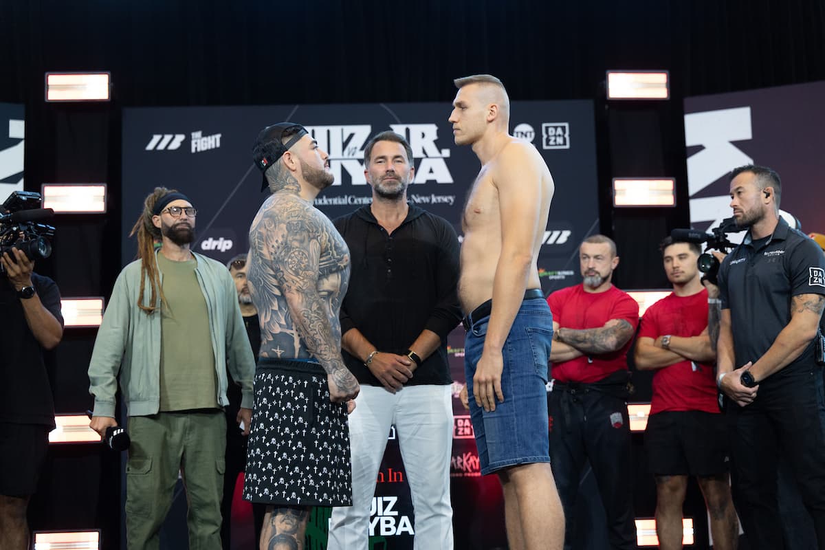 Andy Ruiz Jr. fights Damian Knyba on September 4