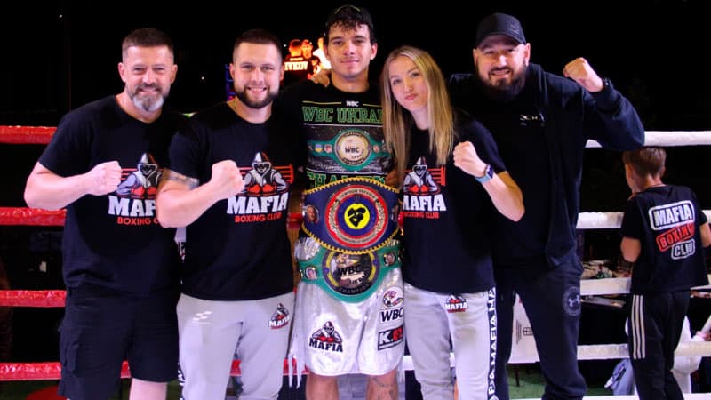 Anton Cherniakov wins the WBC Ukraine light-heavyweight belt