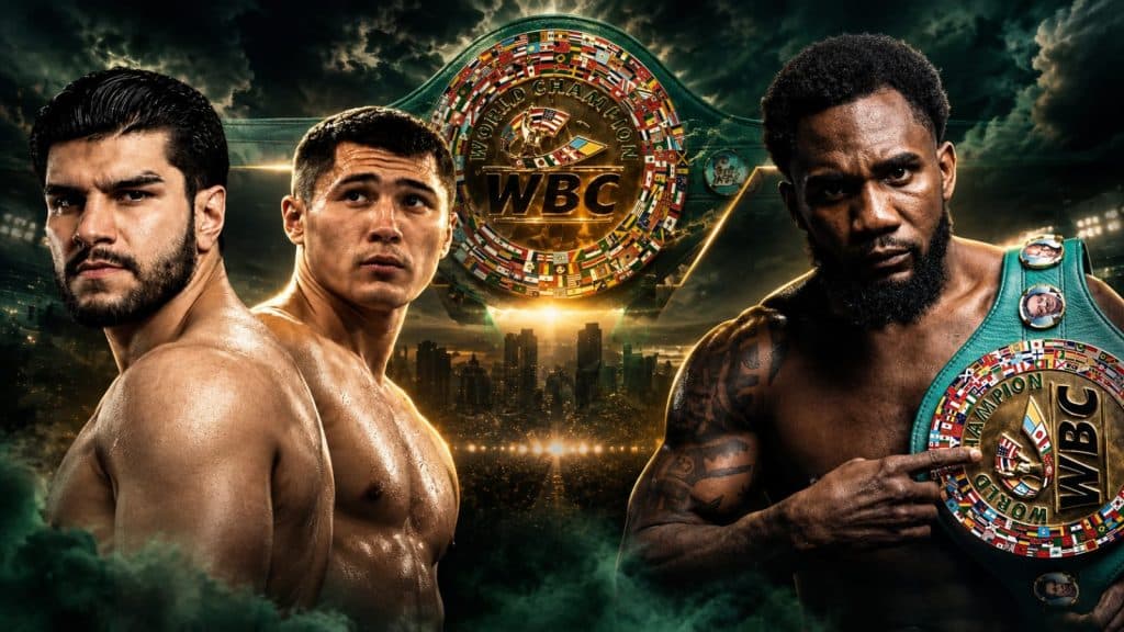 WBC champ Carlos Adames and Jesus Ramos Jr and Meiirum Nursultanov