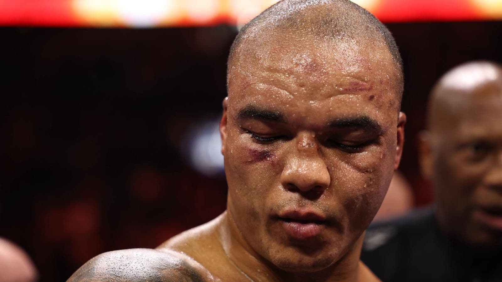 Fabio Wardley after his second defeat to Daniel Dubois
