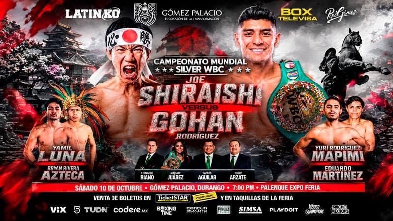Gohan Rodriguez Garcia vs Joe Shiraishi