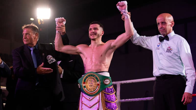 Ibrahim Boukedim retains his WBC Youth title