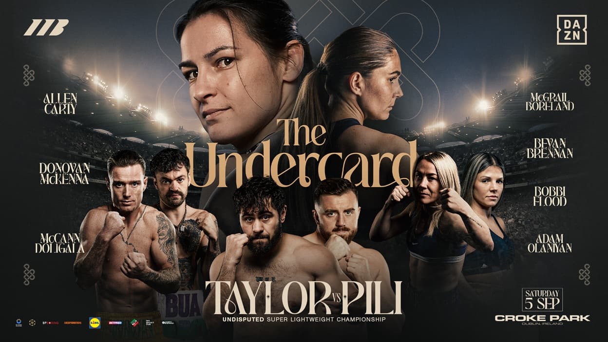 Katie Taylor vs Flora Pili fight on September 5th in Dublin