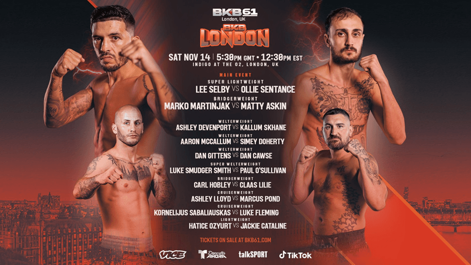 Lee Selby and Matty Askin headline BKB 61