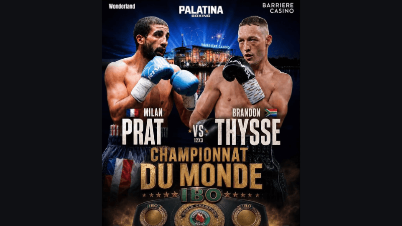 milan prat vs brandon thysse