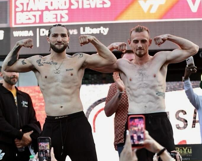 Nico Ali Walsh vs Treavon Craycraft make weight