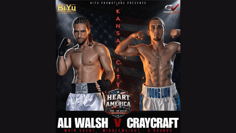 Nico Ali Walsh faces Treavon Craycraft