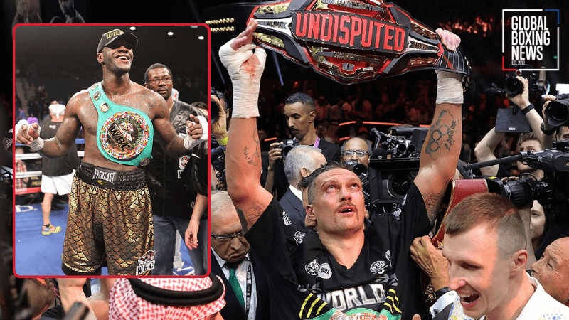 Usyk in talks with Wilder for Spring 2027