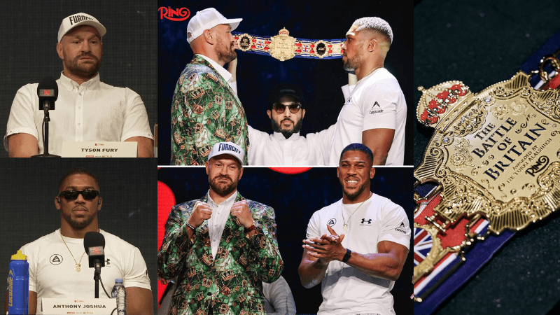Anthony Joshua vs Tyson Fury launch press conference