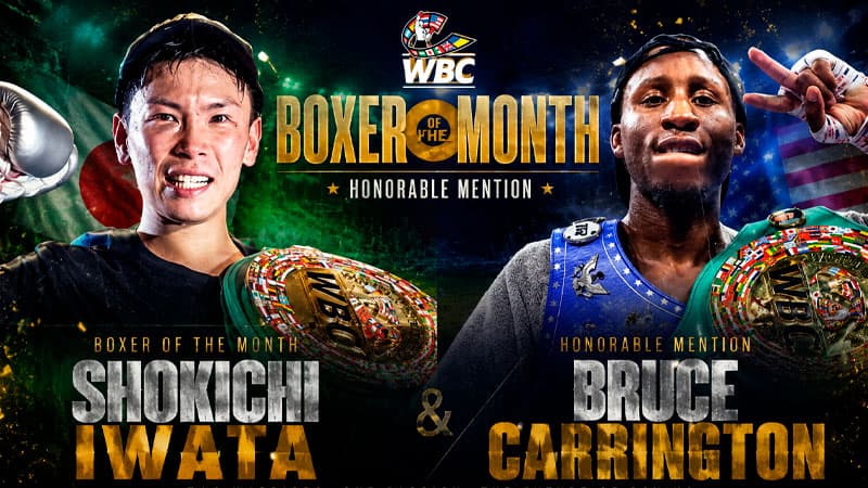 wbc boxer of the month awards for august 2026