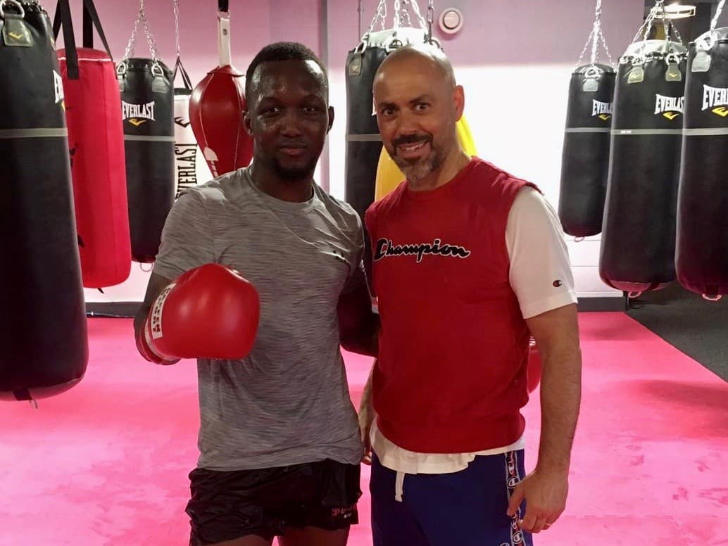 Adam Booth and Abass Baraou