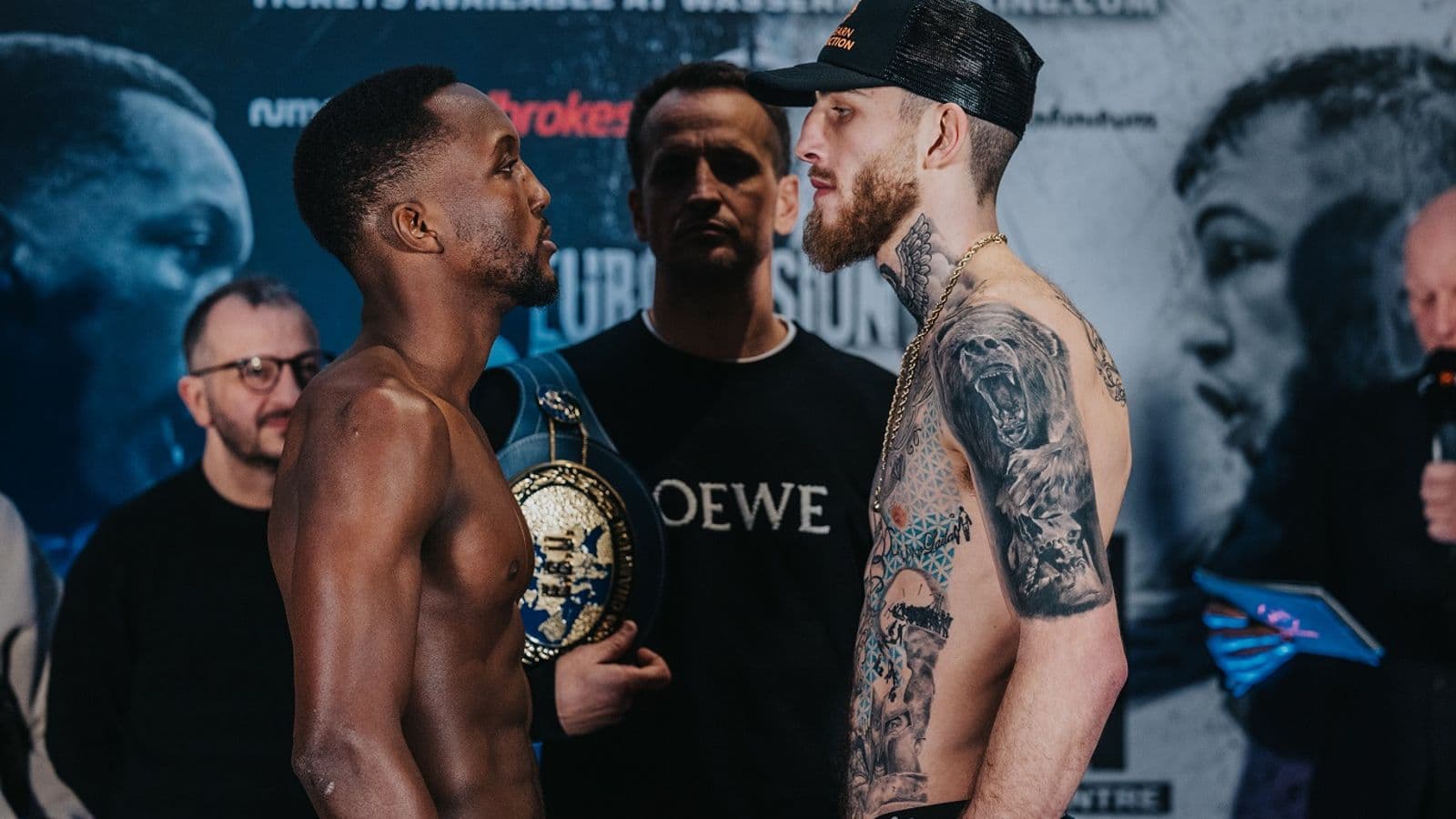 Abass Baraou vs Sam Eggington Weighin