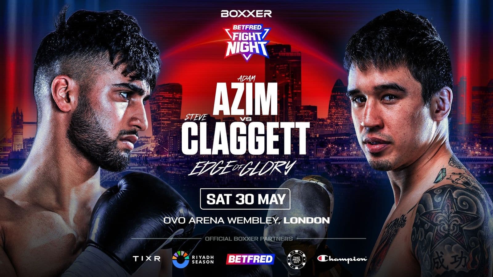 Adam Azim vs Steve Claggett