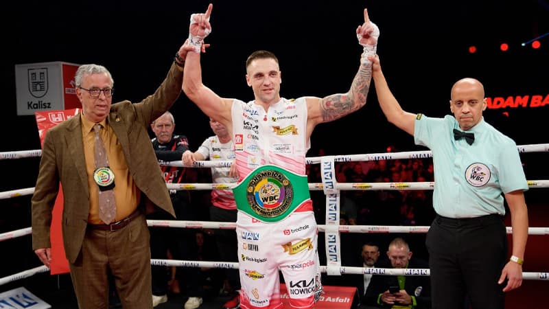 Adam Balski WBC Francophone Title