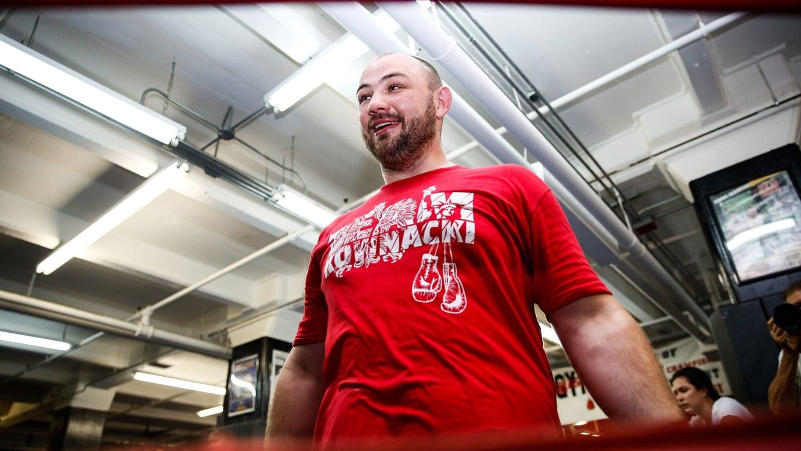 Adam Kownacki Training
