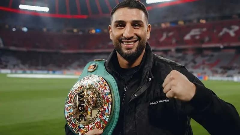 Agit Kabayel WBC Title at Football Stadium