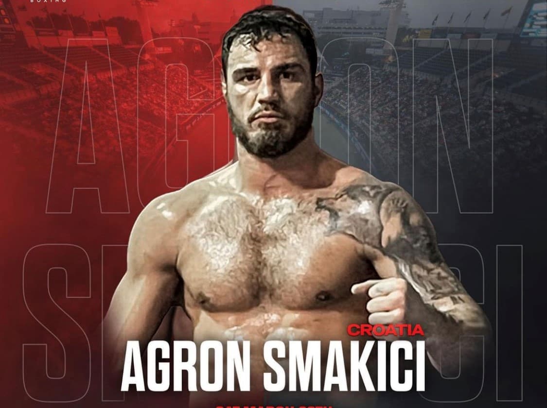 Agron Smakici Fight Poster