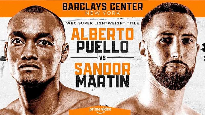 Alberto Puello vs Sandor Martin Poster