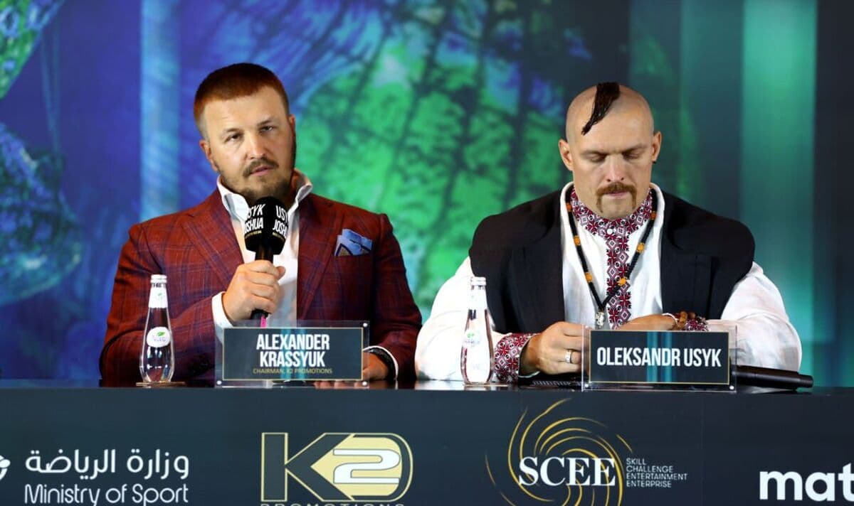 Alex Krassyuk and Oleksandr Usyk