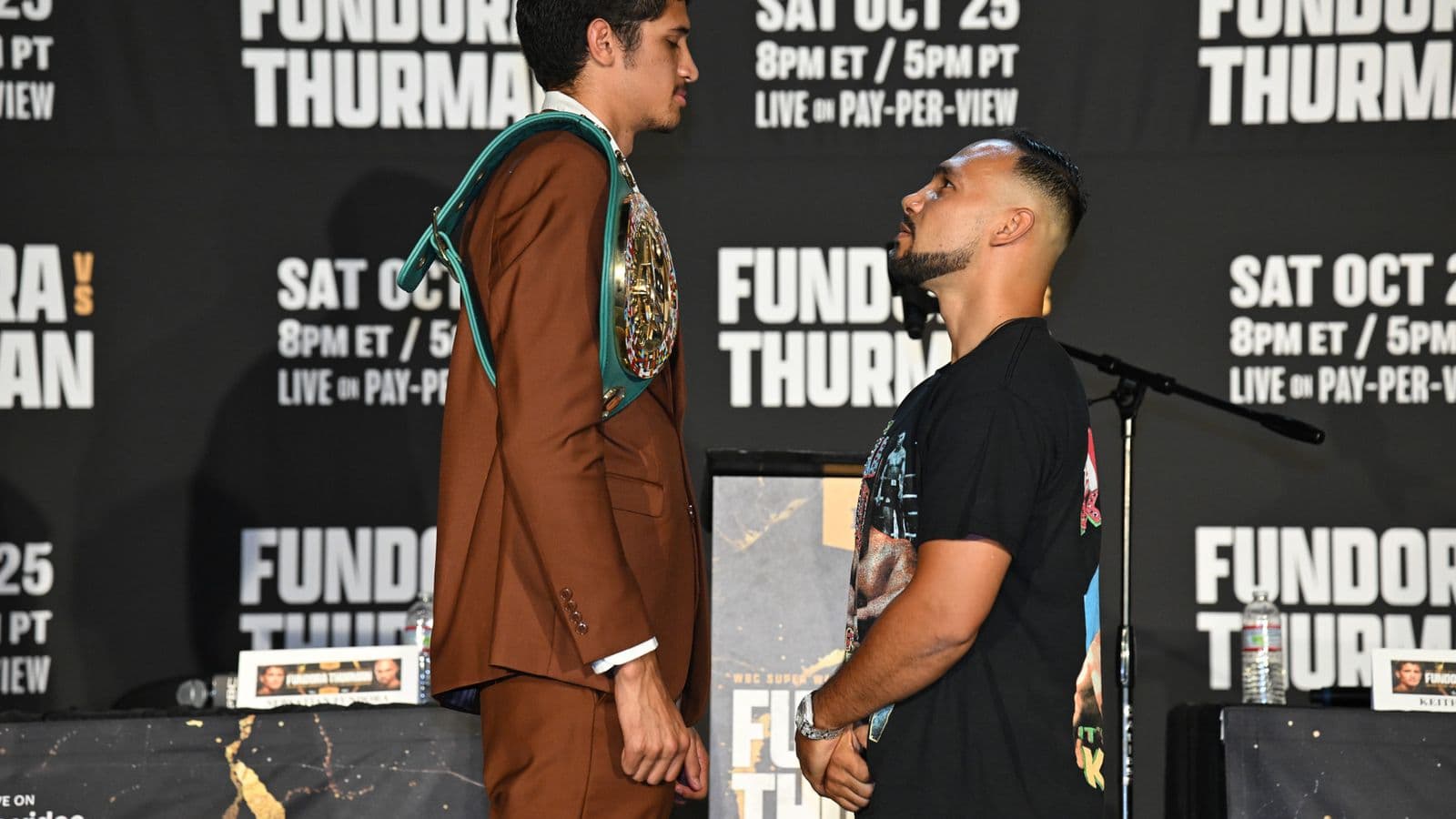 Sebastian Fundora vs Keith Thurman Presser