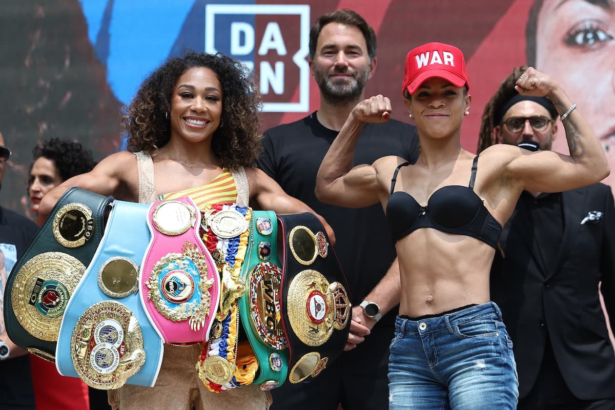 Alycia Baumgardner vs Christina Linardatou Weighin