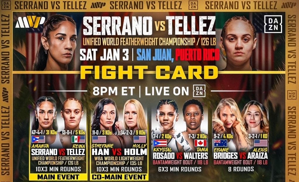 Amanda Serrano vs Reina Tellez