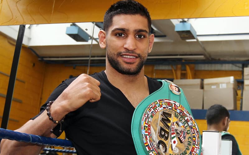 Amir Khan WBC Belt