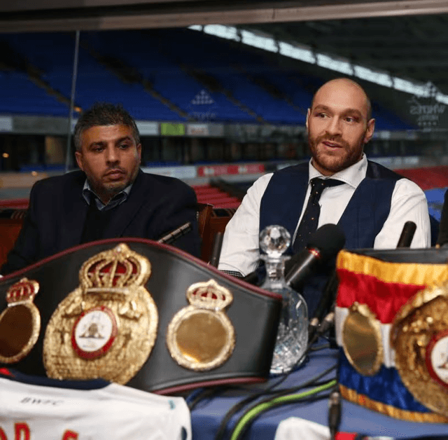 Asif Vali and Tyson Fury